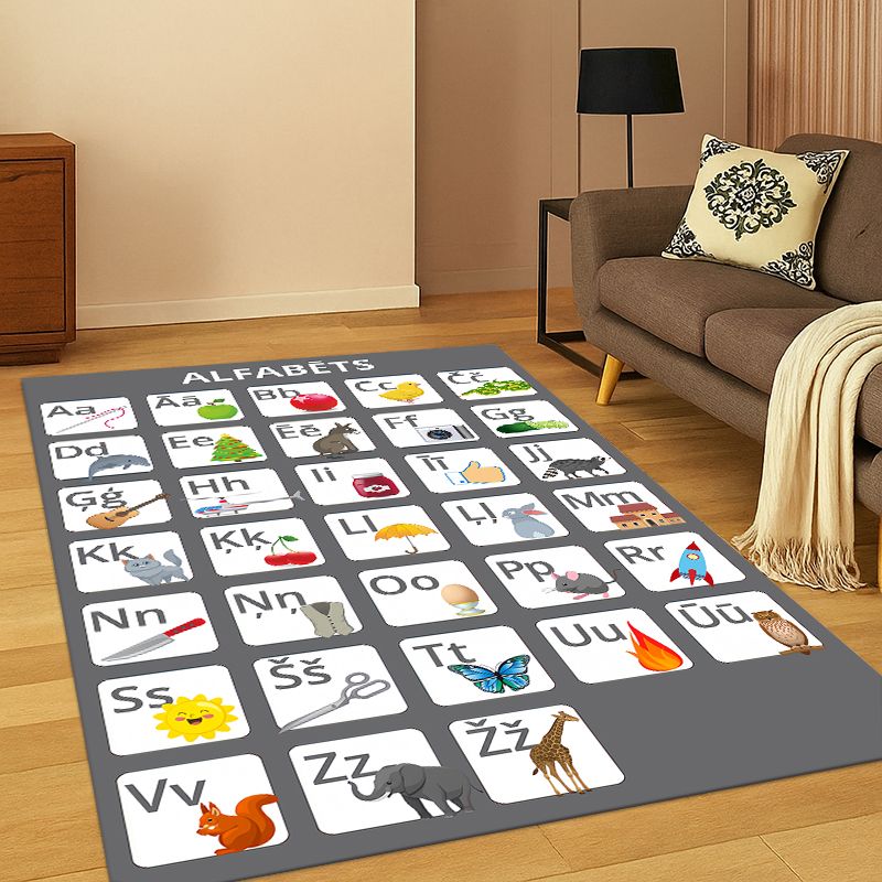 Abc Kids Early Education - Karpet Alfabet ABC Edukasi Dini Kartun