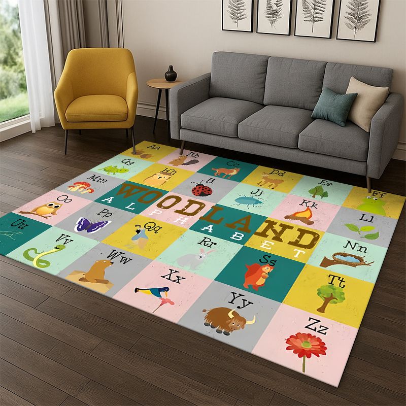 Abc Kids Early Education - Karpet Alfabet ABC Edukasi Dini Kartun