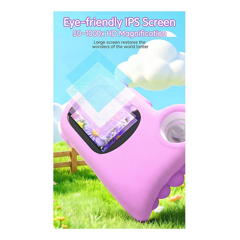Kids Educational Videos - FBIL-2 Mikroskop 2-in-1 untuk Anak-anak &