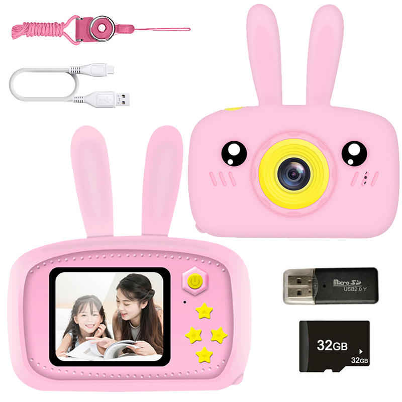 Kamera Mini kartun kelinci 2 i - Kids Educational Videos ulasan dan harga