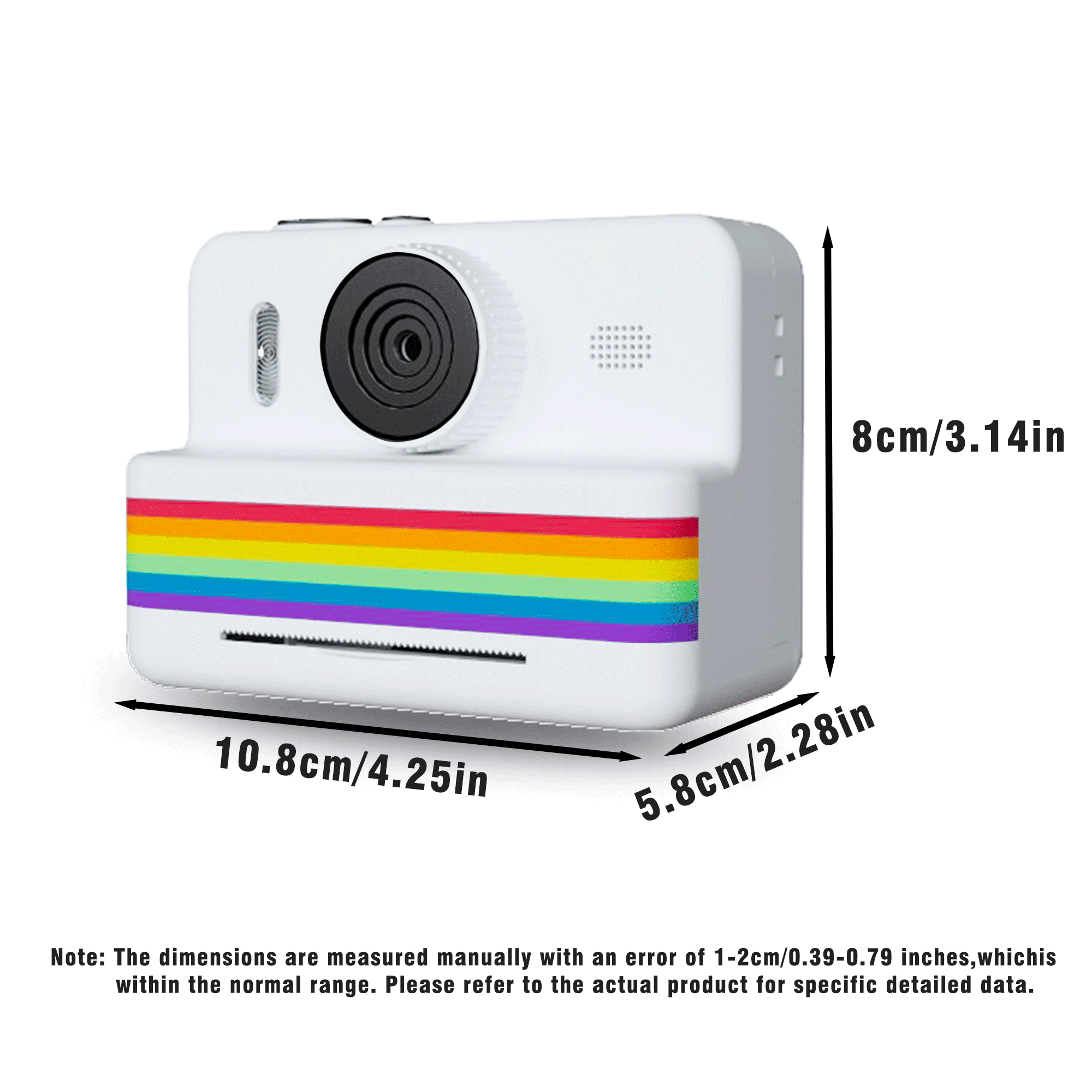 Kamera cetak instan 2.8 inci,  - Kids Educational Videos ulasan dan harga