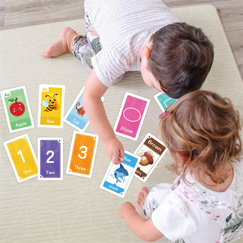 58 Buah Kartu Flash Alfabet AB - Abc Kids Early Education ulasan dan harga