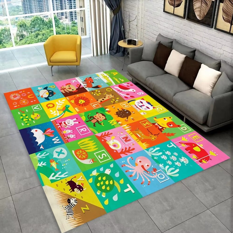 Karpet Alfabet Kartun ABC untu - Abc Kids Early Education ulasan dan harga
