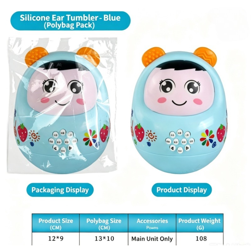 Mesin Cerita Tumbler Roly Poly - Kids Education Rhymes ulasan dan harga