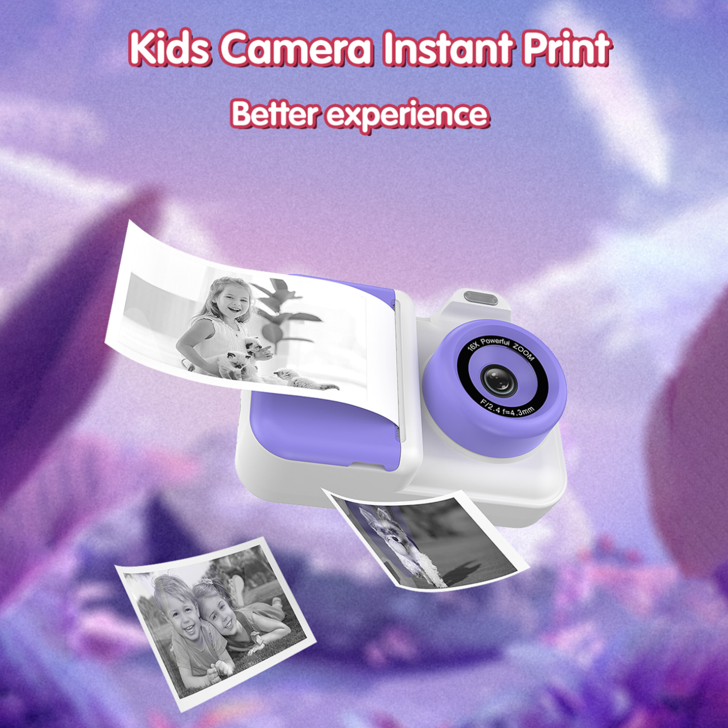 Kamera Digital Anak Cetak Inst - Kids Educational Videos ulasan dan harga