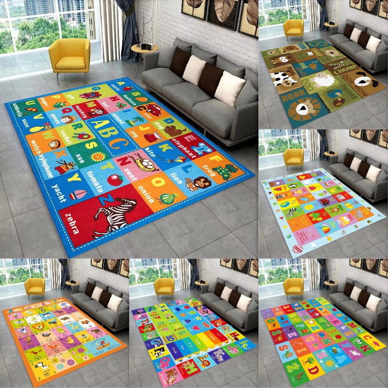 Karpet Alfabet Kartun ABC untu - Abc Kids Early Education ulasan dan harga