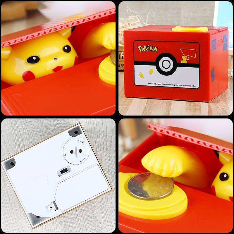 Pokemon Celengan Action Figure - Kids Education Money ulasan dan harga