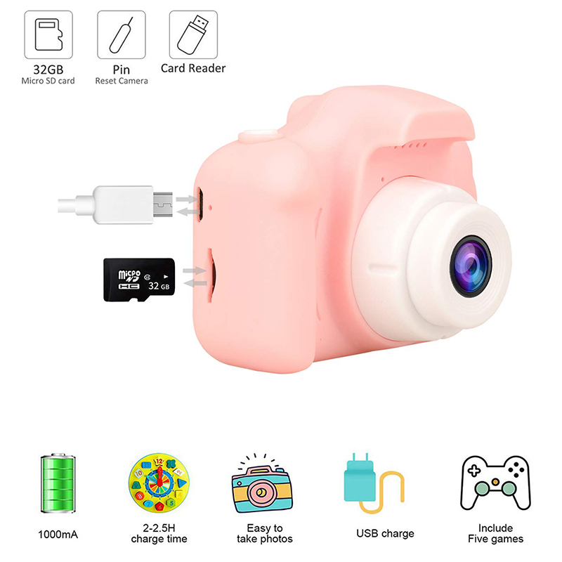 Mainan Kamera Anak-anak Kamera - Kids Educational Videos ulasan dan harga