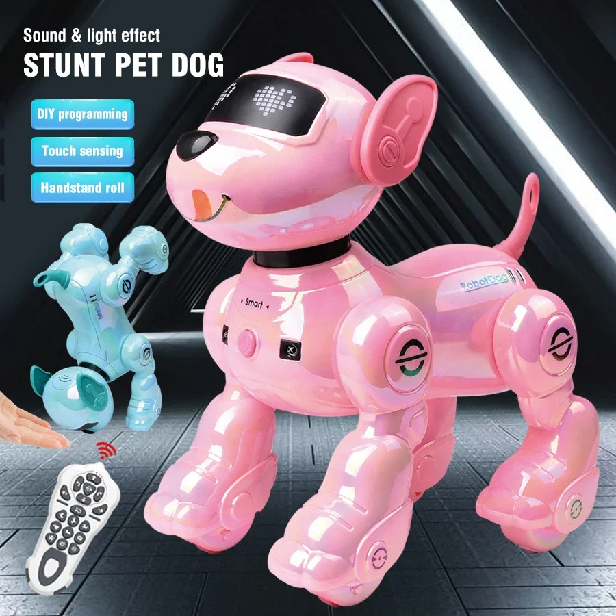 Robot Anjing Pintar RC, Kontro - Coding Robot Toy ulasan dan harga