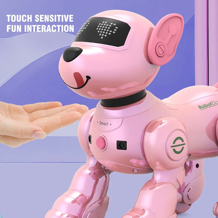 Robot Anjing Pintar RC, Kontro - Coding Robot Toy ulasan dan harga