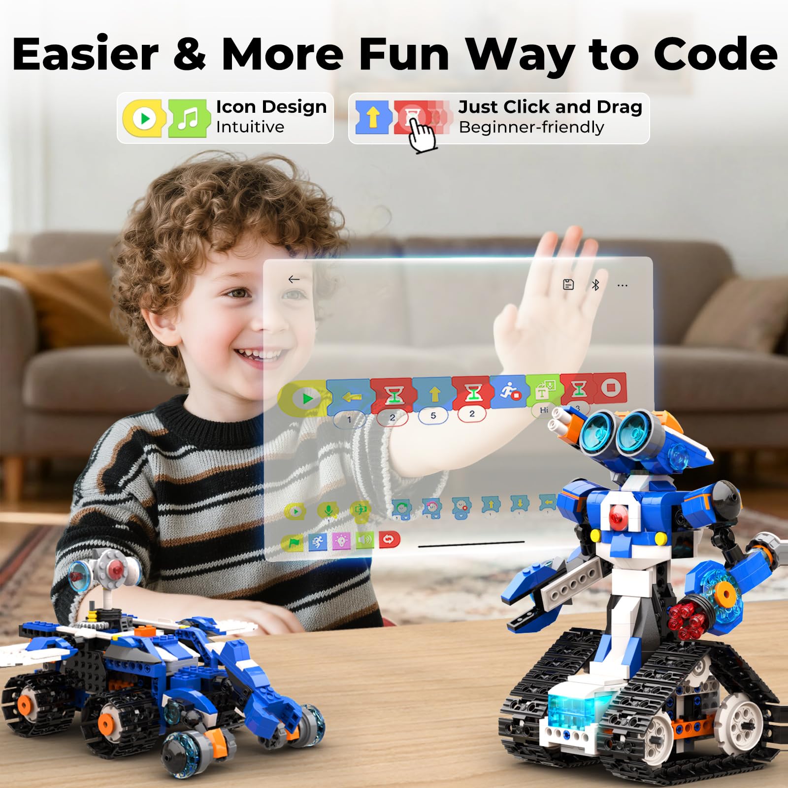 Apitor APP Control STEM Roboti - Coding Robot Toy ulasan dan harga