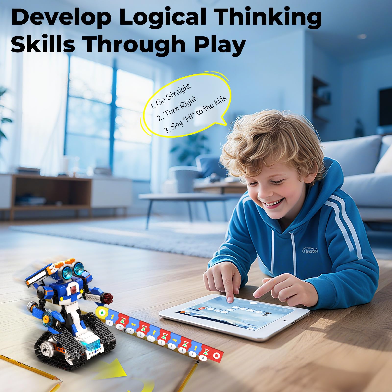 Apitor APP Control STEM Roboti - Coding Robot Toy ulasan dan harga