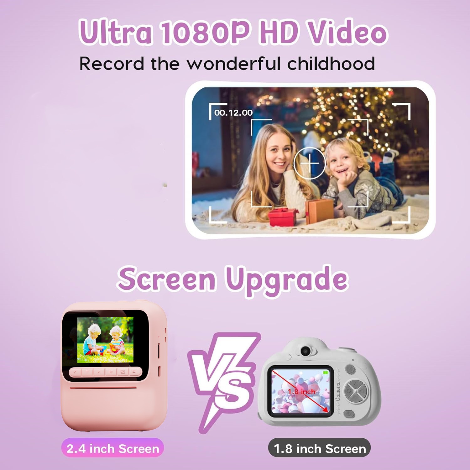 Kamera Cetak Warna Instan Anak - Kids Educational Videos ulasan dan harga