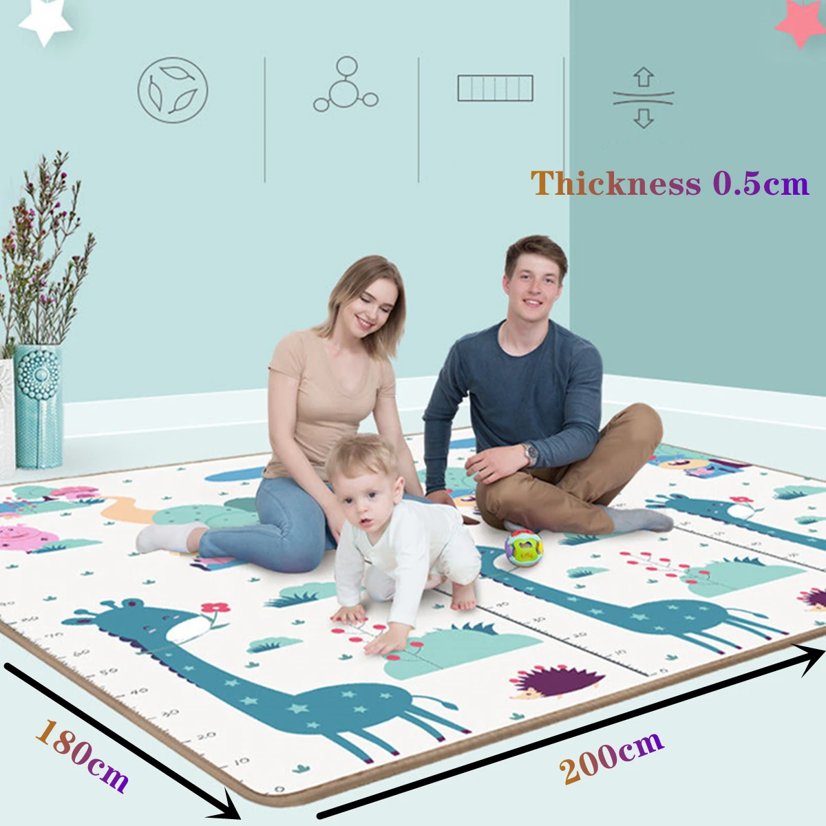 Matras Main Bayi 200x180cm Teb - Kids Education Allowance ulasan dan harga
